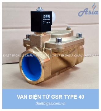 VAN ĐIỆN TỪ GSR TYPE 40, 24V, NC, DN32-DN50