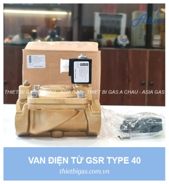 VAN ĐIỆN TỪ GSR TYPE 40, 24V, NC, DN32-DN50