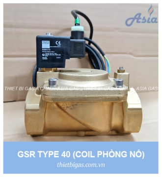VAN ĐIỆN TỪ GSR TYPE 40, 24V, NC, DN32-DN50