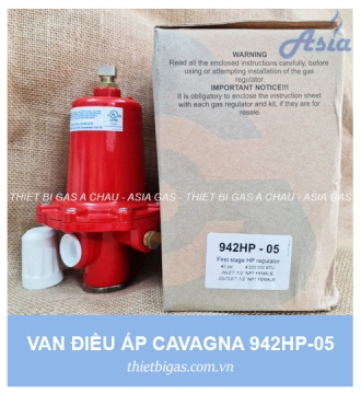 VAN ĐIỀU ÁP GAS CAVAGNA 942HP-05 90KG/H