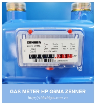 ĐỒNG HỒ LƯU LƯỢNG GAS HP G6MA ZENNER