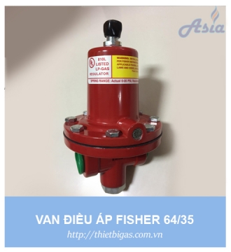 VAN ĐIỀU ÁP FISHER 64-35 USA