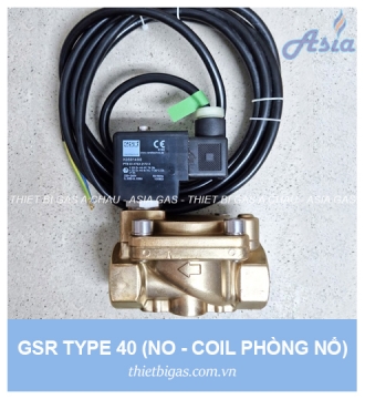 VAN ĐIỆN TỪ GSR TYPE 40, 230V, NO, DN15-DN25