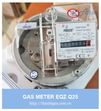 ĐỒNG HỒ LƯU LƯỢNG GAS EQZ Q25 ELGAS