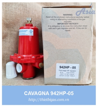 VAN ĐIỀU ÁP GAS CAVAGNA 942HP-05 90KG/H