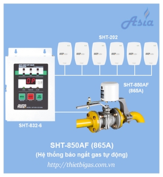 VAN NGẮT TỰ ĐỘNG SHT-850AF