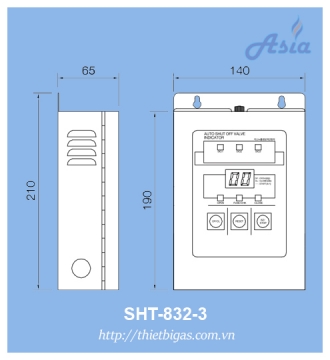 TỦ ĐIỀU KHIỂN TRUNG TÂM SHT-832-3