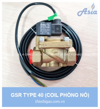 VAN ĐIỆN TỪ GSR TYPE 40, 230V, NC, DN8-DN25