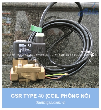 VAN ĐIỆN TỪ GSR TYPE 40, 24V, NC, DN8-DN25
