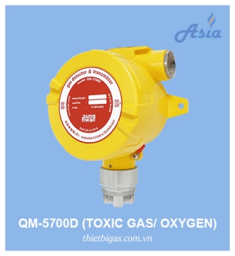 CẢM BIẾN GIÁM SÁT KHÍ ĐỘC, OXY QM-5700D