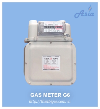 ĐỒNG HỒ ĐO LƯU LƯỢNG GAS G6