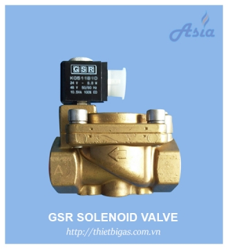 VAN NGẮT ĐIỆN TỪ GSR 24V DC